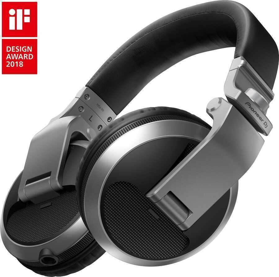 Pioneer DJ HDJ-X5-S Profesyonel Dj Kulaklığı (Silver)