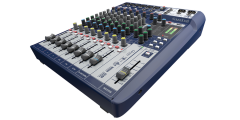 Soundcraft Signature 10 / 10 Kanal Efektli Analog mikser