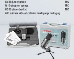 Takstar SM-8B Profesyonel Kondenser Stüdyo Kayıt Mikrofonu