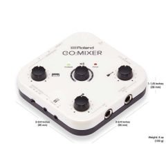 Roland GO:MIXER Audio Mixer for Smartphones Akıllı Telefonlar için Ses Mixeri