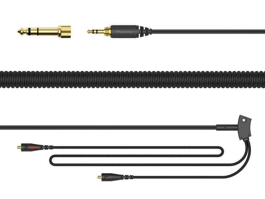 Pioneer DJ HC-CA0201 / HDJ-C70 Kulaklık için 1 Metre Sarmal Kablo