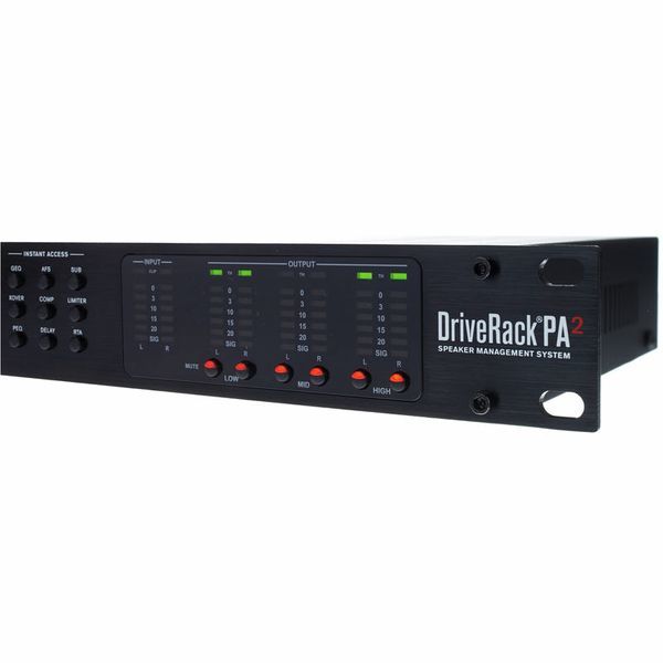 DBX DriveRack PA2 Hoparlör Yönetim Sistemi