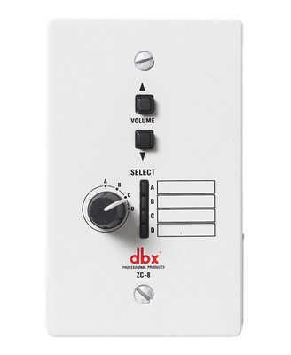 DBX ZC-8 EU Duvara Monte Kanal Seçici