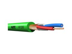 Klotz MY206GN 2x0,22mm² Mikrofon Kablosu (Yeşil)
