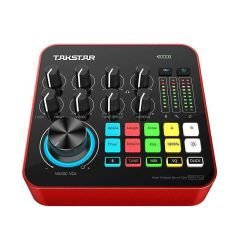 Takstar MX1 ​​Pro Mikser Broadcast Canlı Yayın Ses Kartı Seti