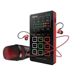 Takstar MX1 ​​Mini Set Live Broadcast Canlı Yayın Ses Kartı Seti