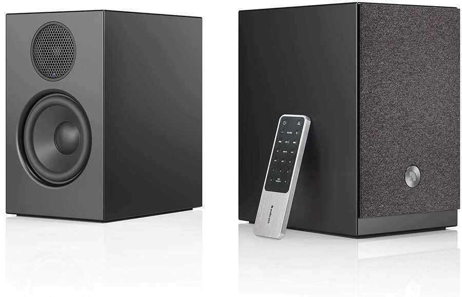 Audio Pro A26 HiFi Stereo Bluetooth WiFi Wireless Multi-Room Bookshelf Hoparlör (Siyah)