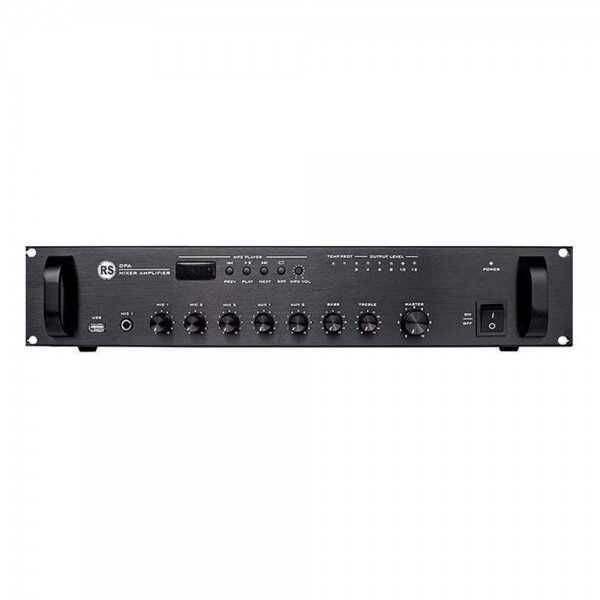 Rs Audio DPA 100 USB USB/Bluetooth/ FM, 3 Mic, 2 Aux Mixer Anfi