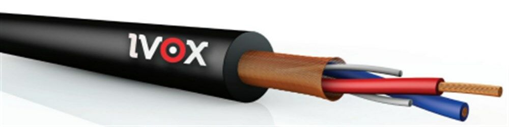 Ivox VB226 Ultimate- 2X0,22mm2 Mikrofon Sinyal Kablo 1 Metre