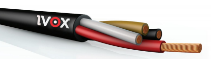 İvox TS 840 REFFLEX 8x4,0 mm2 Hoparlör Kablosu