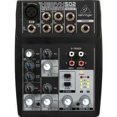 BERINGER XENYX 502 5 Kanal Deck Mikser