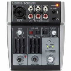 Xenyx 302usb 3 Kanal Usb Ses Kartlı Stüdyo Mikseri