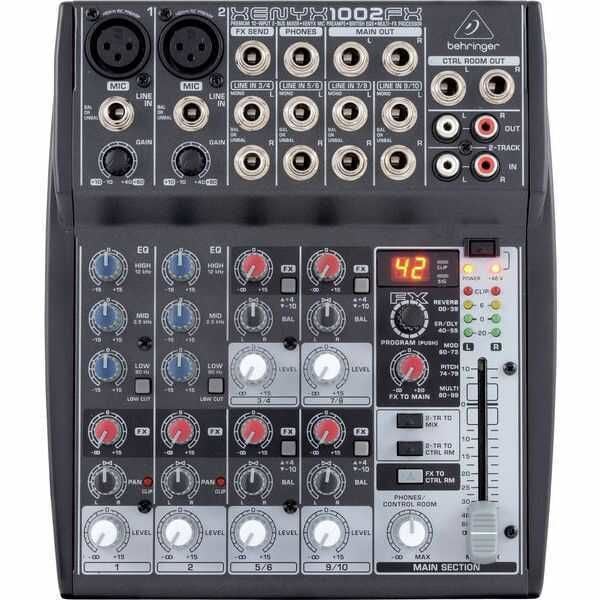 XENYX 1002FX 10 Kanallı Efektli Ses Mikseri