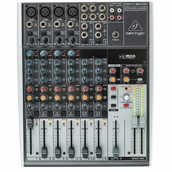 XENYX 1204USB 12 Kanallı USB Deck Mikser