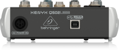 BEHRINGER Q502USB 5 Kanal Usb Mikser