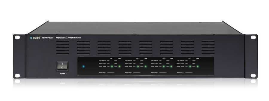 Apart REVAMP8250 8 Kanal Power Amfi