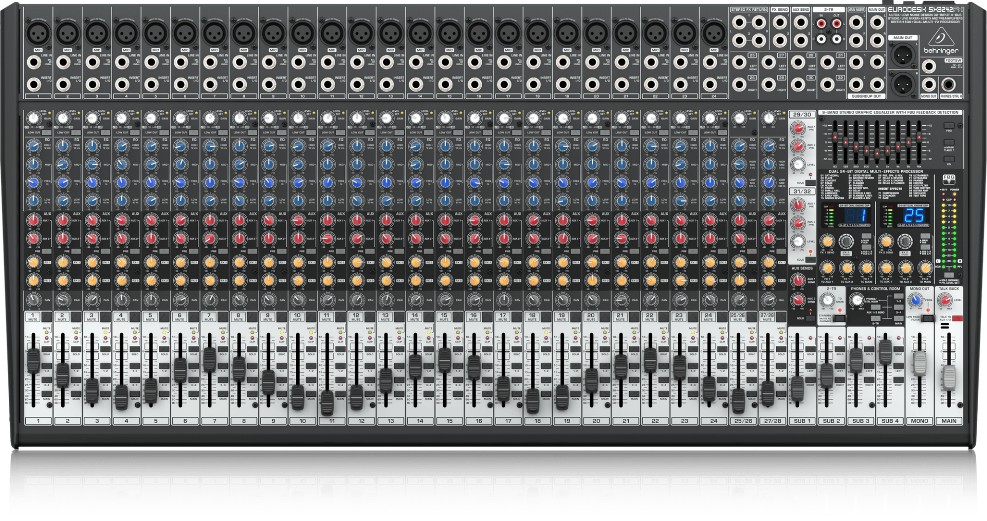 BEHRINGER SX3242FX 32 Kanal Efektli Mikser
