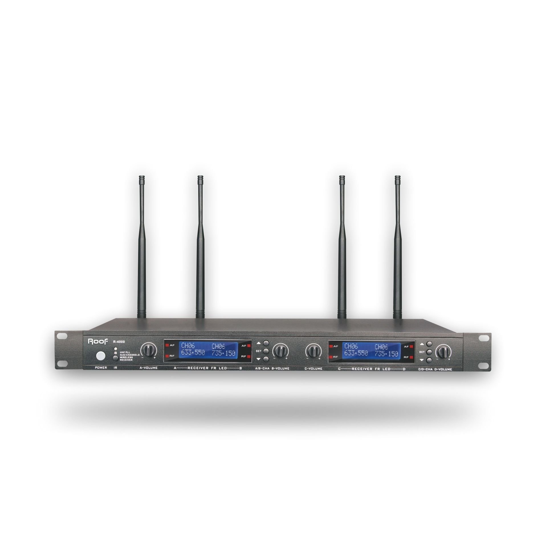 ROOF R-4000 4 KANAL UHF RECEIVER