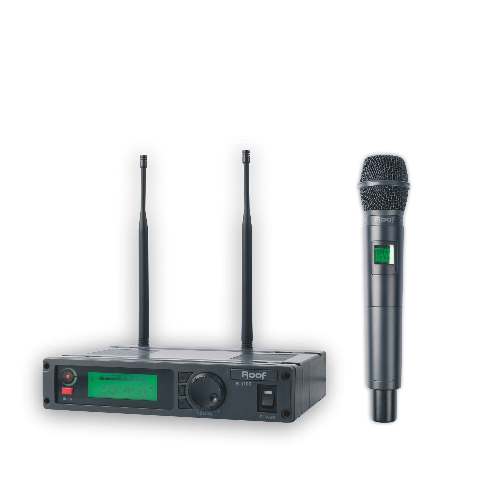 ROOF R-1100 UHF TELSİZ EL MİKROFON (R-5)