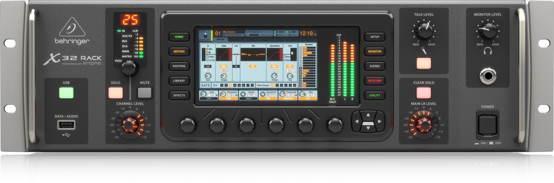 BEHRINGER X32 RACK 40 Kanal Rack Tipi Dijital Mikser