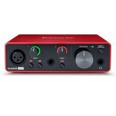 Focusrite Scarlett Solo GEN 3 2 Giriş - 2 Çıkış USB Ses Kartı
