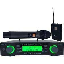 Roof R-203EY Kablosuz UHF Band EL+ Yaka Mikrofonu