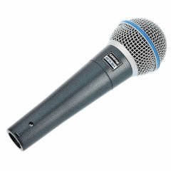 Shure Beta 58A Süperkardioid Dinamik Vokal Mikrofon