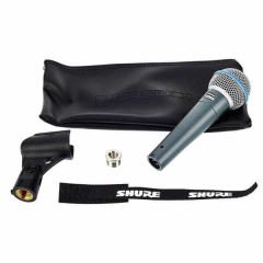 Shure Beta 58A Süperkardioid Dinamik Vokal Mikrofon