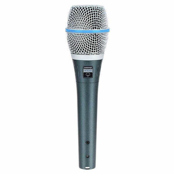 Shure Beta 87A Süpercardioid El Tipi Vokal Mikrofon