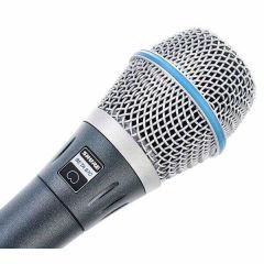 Shure BETA 87C Kardioid Condenser El Tipi Vokal Mikrofon