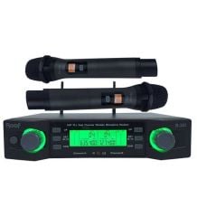 Roof R-203 EL+ EL UHF Band 2 Kanal Kablosuz Mikrofon