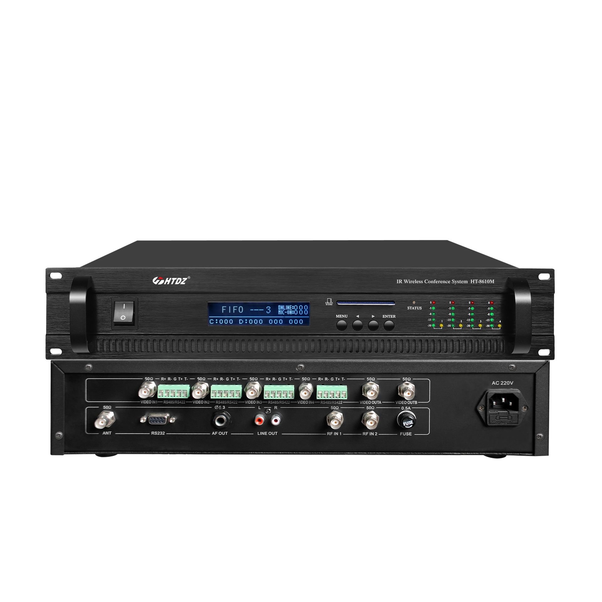 HTDZ HT-8610M Kızılötesi Konferans Sistemi Birimi