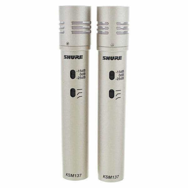 Shure KSM137/SL STEREO İkili Enstrüman Mikrofonu