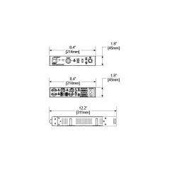 Bose Freespace ZA 190-HZ Zone Amplifikatör 2x120 Watt