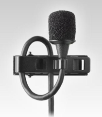 Shure -MX150B/C-XLR Cardioid Condenser Yaka Mikrofonu - Siyah