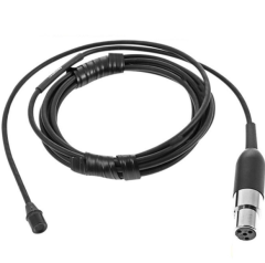 Shure -MX150B/C-XLR Cardioid Condenser Yaka Mikrofonu - Siyah