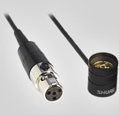 Shure MX180/N Yaka Mikrofonu
