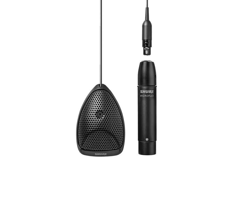 Shure MX391/S Cardioid Boundary Mikrofon