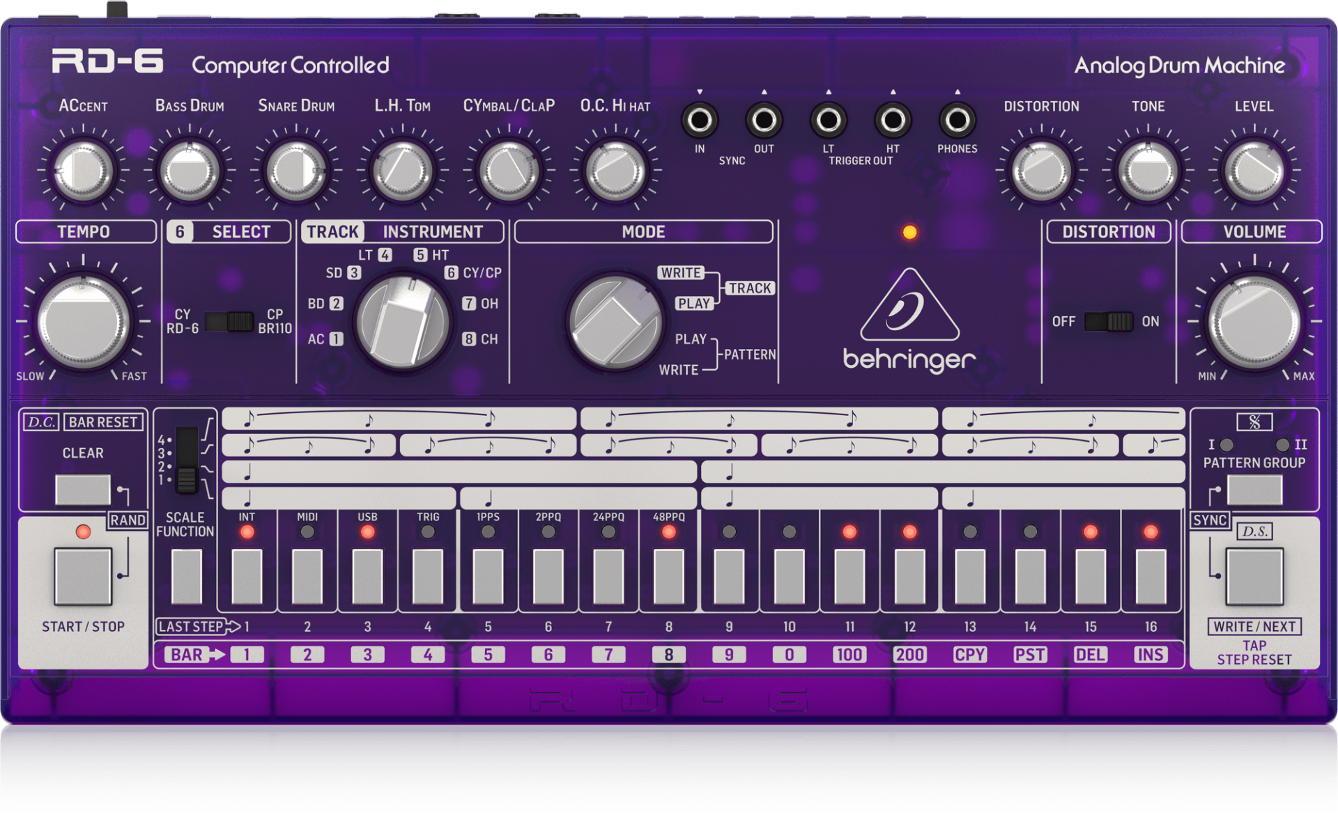 Behringer RD6-GP Analog Drum Machine